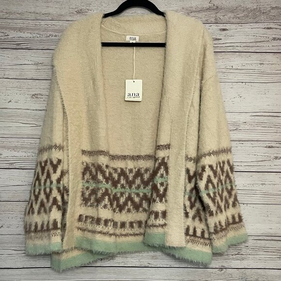 a.n.a Sweaters - Ana "The Dude" Inspired Cardigan Size 1X
